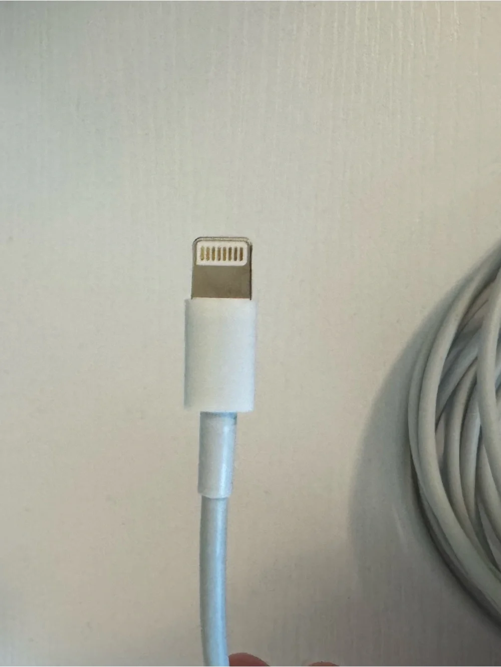 White Charging Cable